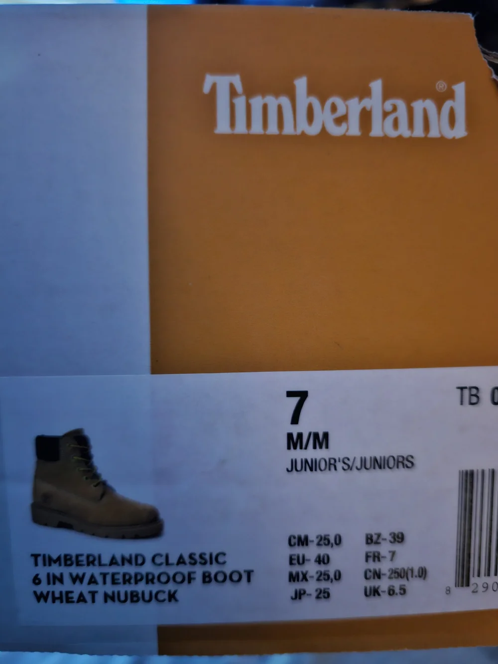 Timberland Waterproof Wheat Nubuck Work Boots